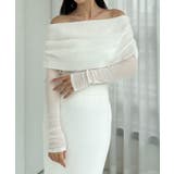 Louere シアーオフショルニットトップス | Louere | 詳細画像10