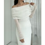 Louere シアーオフショルニットトップス | Louere | 詳細画像11