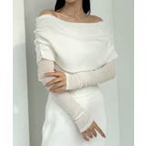 Louere シアーオフショルニットトップス | Louere | 詳細画像13