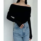 Louere シアーオフショルニットトップス | Louere | 詳細画像5