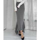 ダークグレー | Louere イレヘムニットマーメイドスカート | Louere