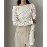 Louere ワンショルドレープカットソー | Louere | 詳細画像10 