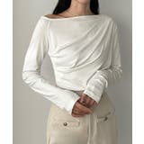 Louere ワンショルドレープカットソー | Louere | 詳細画像12 