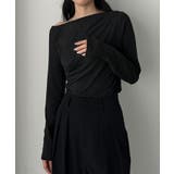 Louere ワンショルドレープカットソー | Louere | 詳細画像17 