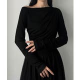 Louere ワンショルドレープカットソー | Louere | 詳細画像2 