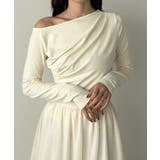 Louere ワンショルドレープカットソー | Louere | 詳細画像24 