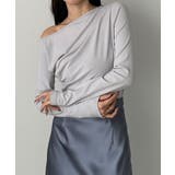 Louere ワンショルドレープカットソー | Louere | 詳細画像27 