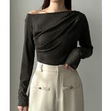 Louere ワンショルドレープカットソー | Louere | 詳細画像31 