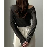 Louere ワンショルドレープカットソー | Louere | 詳細画像32 