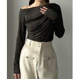 Louere ワンショルドレープカットソー | Louere | 詳細画像33 