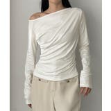 Louere ワンショルドレープカットソー | Louere | 詳細画像7 