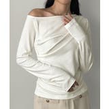 Louere ワンショルドレープカットソー | Louere | 詳細画像8 