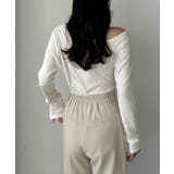 Louere ワンショルドレープカットソー | Louere | 詳細画像9 