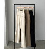 Louere ゴールドボタンフレアパンツ | Louere | 詳細画像16 