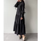 mipiarl  袖リボンティアードシャツワンピース【一部ぺチスカートセット】 | JUNOAH | 詳細画像10 