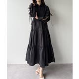 mipiarl  袖リボンティアードシャツワンピース【一部ぺチスカートセット】 | JUNOAH | 詳細画像9 