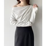 mipiarl 薄手ドレープトップス | JUNOAH | 詳細画像11