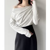 mipiarl 薄手ドレープトップス | JUNOAH | 詳細画像13