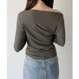 mipiarl 薄手ドレープトップス | JUNOAH | 詳細画像21