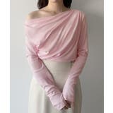 mipiarl 薄手ドレープトップス | JUNOAH | 詳細画像28