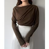 mipiarl 薄手ドレープトップス | JUNOAH | 詳細画像37