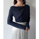 mipiarl 薄手ドレープトップス | JUNOAH | 詳細画像41