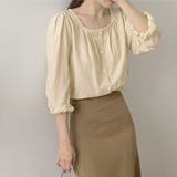 ネックレースブラウス レディース トップス | Dewlily | 詳細画像4 