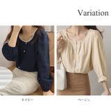 ネックレースブラウス レディース トップス | Dewlily | 詳細画像5 