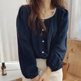 ネックレースブラウス レディース トップス | Dewlily | 詳細画像6 