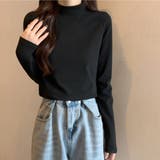 ハイネックトップス シャツ レディース | Dewlily | 詳細画像12 