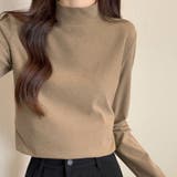 ハイネックトップス シャツ レディース | Dewlily | 詳細画像2 