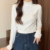 ハイネックトップス シャツ レディース | Dewlily | 詳細画像3 