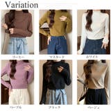 ハイネックトップス シャツ レディース | Dewlily | 詳細画像5 