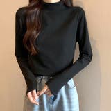 ハイネックトップス シャツ レディース | Dewlily | 詳細画像6 