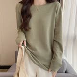 ラウンドネックトップス レディース トップス | Dewlily | 詳細画像12 