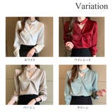 チョーカーデザインブラウス レディース トップス | Dewlily | 詳細画像5 