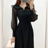 サロペットプリーツロングワンピース レディース 春服 | Dewlily | 詳細画像15