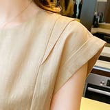 半袖ラウンドネックブラウス レディース トップス | Dewlily | 詳細画像16