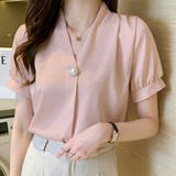 Vネックブラウス レディース トップス | Dewlily | 詳細画像7 