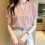 Vネックブラウス レディース トップス | Dewlily | 詳細画像8 