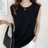 ノースリーブカットソー レディース トップス | Dewlily | 詳細画像13 