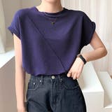 フレンチスリーブカットソー レディース トップス | Dewlily | 詳細画像16 