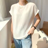 フレンチスリーブカットソー レディース トップス | Dewlily | 詳細画像4 