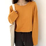 オーバーサイズロングTシャツ レディース 長袖 | Dewlily | 詳細画像10 