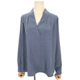 Vネックシンプル長袖シャツ レディース トップス | Dewlily | 詳細画像17 