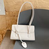 スクエアデザインショルダーバッグ レディース 無地 | Dewlily | 詳細画像13 