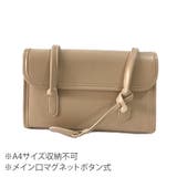 スクエアデザインショルダーバッグ レディース 無地 | Dewlily | 詳細画像14 