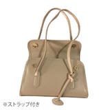 スクエアデザインショルダーバッグ レディース 無地 | Dewlily | 詳細画像17 