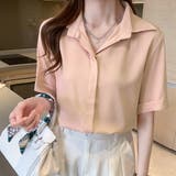 半袖ゆったりブラウス レディース トップス | Dewlily | 詳細画像11 