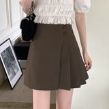 プリーツミニスカート レディース 無地 | Dewlily | 詳細画像11 